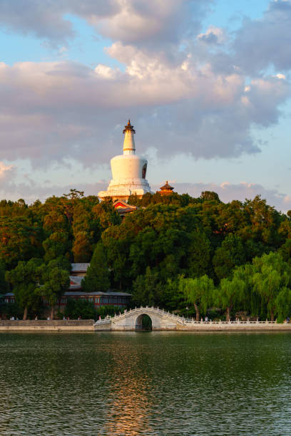 istock White Pagoda in Beihai Park 2162039603