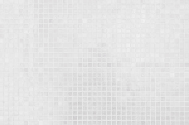 istock White tile wall chequered background bathroom texture. Ceramic brick wall and floor tiles mosaic background in bathroom and kitchen clean. Design pattern geometric with grid wallpaper decoration. 2162043009