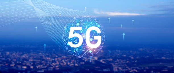 istock 5G network concept for background, holographic digital globe with interconnected 5G symbols, 5G technology in modern business and communication, digital transformation. 2162057024