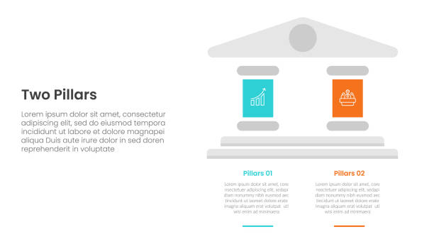 170+ Two Columns Infographic Stock Illustrations, Royalty-Free Vector ...