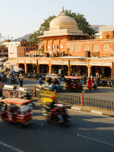istock Crowded street in Jaipur 2162062949