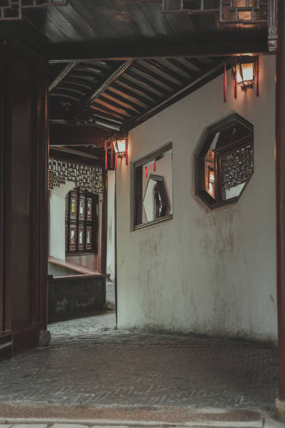istock Details of classic chinese garden; classical architecture 2162066296