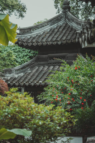 istock Details of classic chinese garden; classical architecture 2162066305