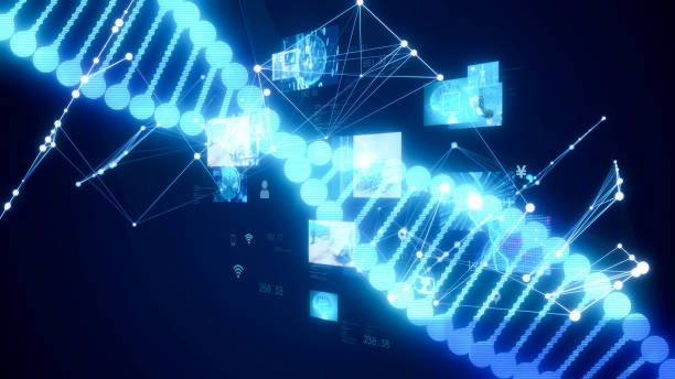 istock Genetic engineering concept. DNA. Gene therapy. Medical technology. 2162072505