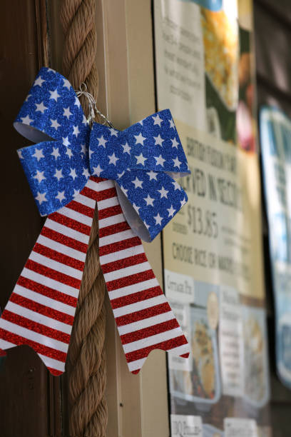 istock American Patriotic Bow 2162074543