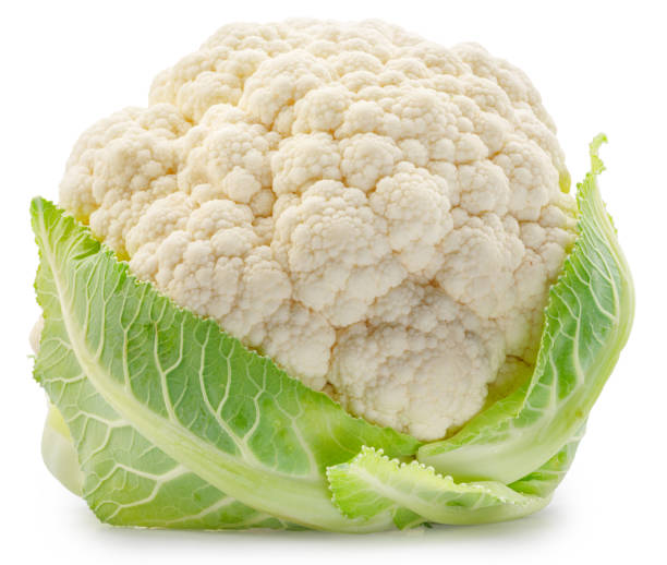 istock Cauliflower cabbage isolated on white background. File contains clipping path. 2162078790