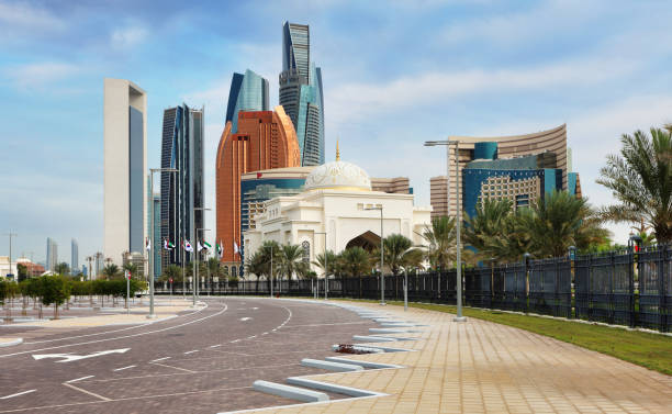 istock Abu Dhabi cityscape at summer day, UAE 2162081301