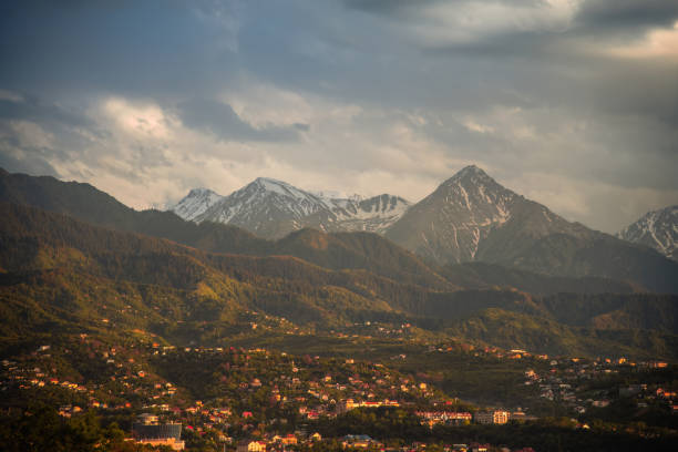 Cityscape in the foothills