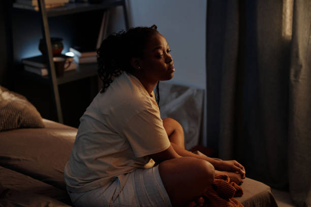 istock Sad woman thinking about past times 2162090540