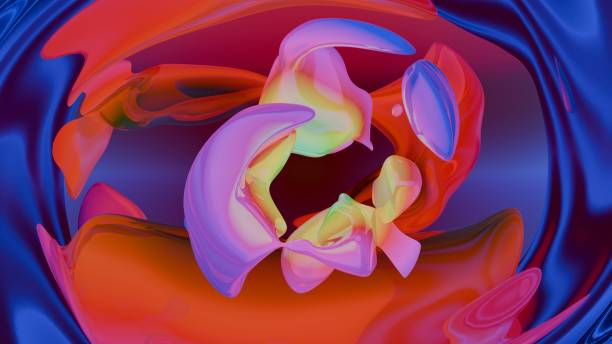 istock Silken Whispers: The Serenity of Abstract Curves 2162091304