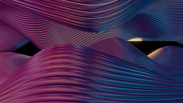 istock Vibrant Waves: A Symphony of Striped Rhythms 2162091538