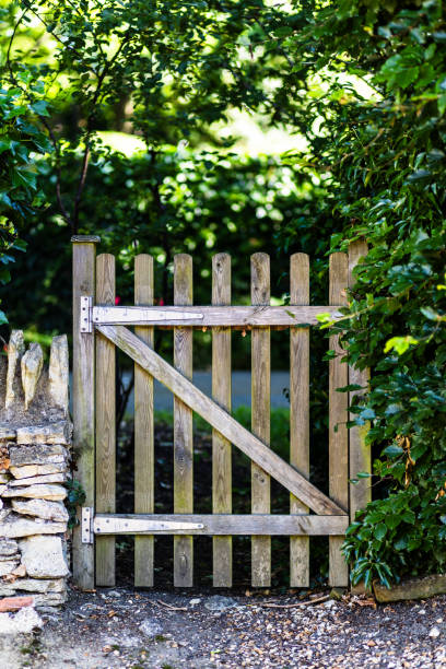 istock Country Cottage Garden Gate 2162096946
