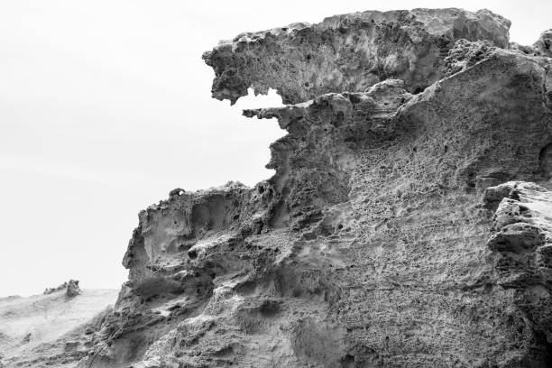 istock Fossilized sand dunes in Los Escullos Beach in Cabo de Gata 2162098774