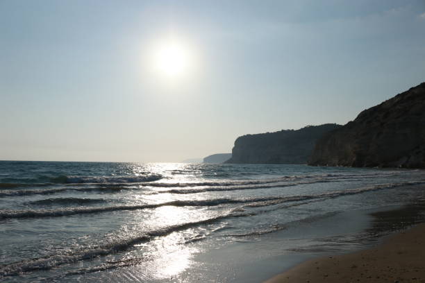 istock Sunset view of Curium Beach 2162105528