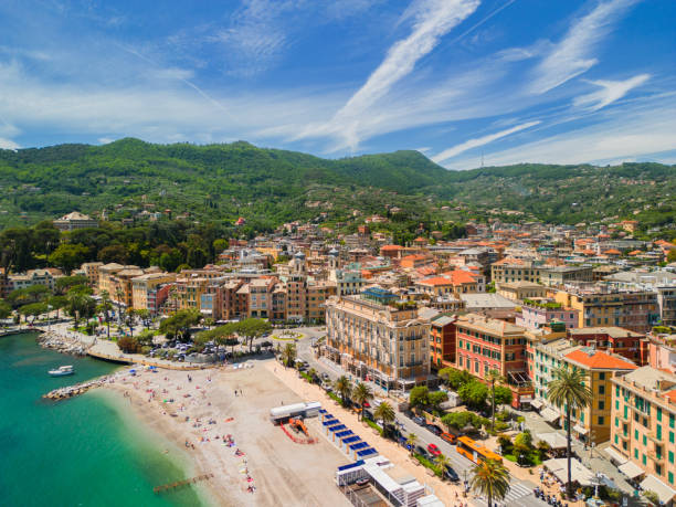 Santa Margherita Ligure from drone