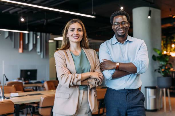 istock Business people in the office. 2162112714