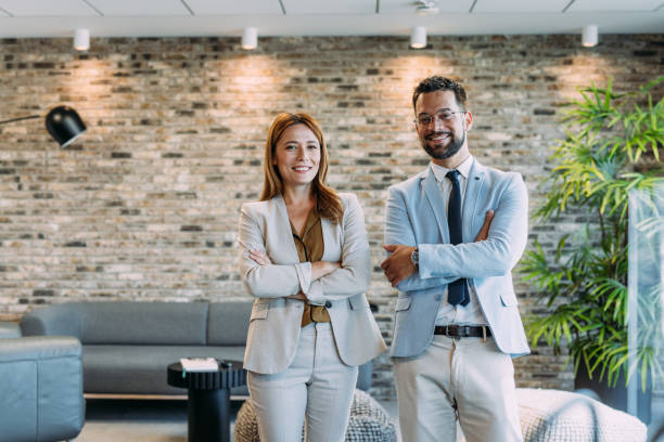 Business people in the office.