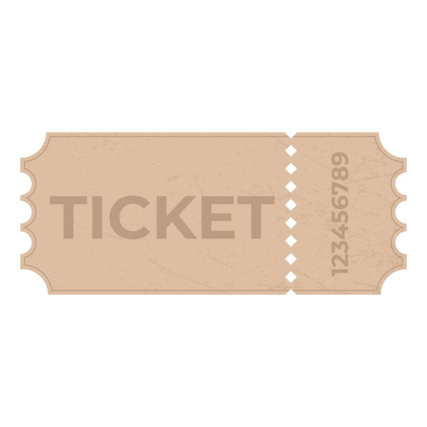 istock Vintage ticket template. For excursion routes, retro parties and clubs and other projects. Just add your own text. Vector, can be used for printing. 2162122285