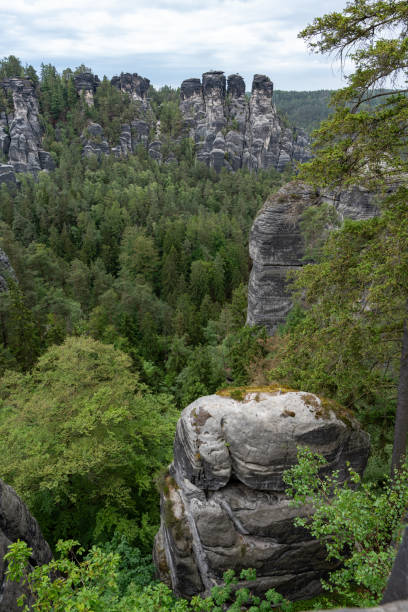 istock A mountain range with a forest in the background 2162131494