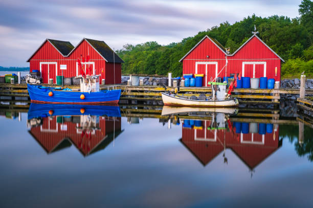 istock Tarnewitz fishing port 2162132641