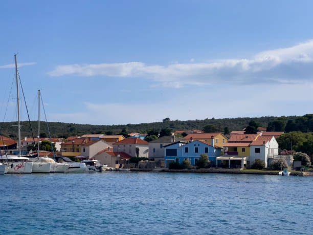 istock small village with marina 2162133424