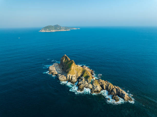 istock Rock island on Ninh Phuoc sea 2162134732