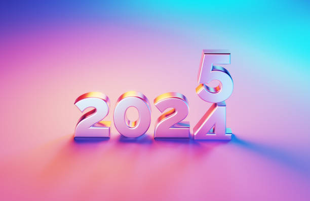 istock 2024 Changing To 2025 On Blue Background 2162134892