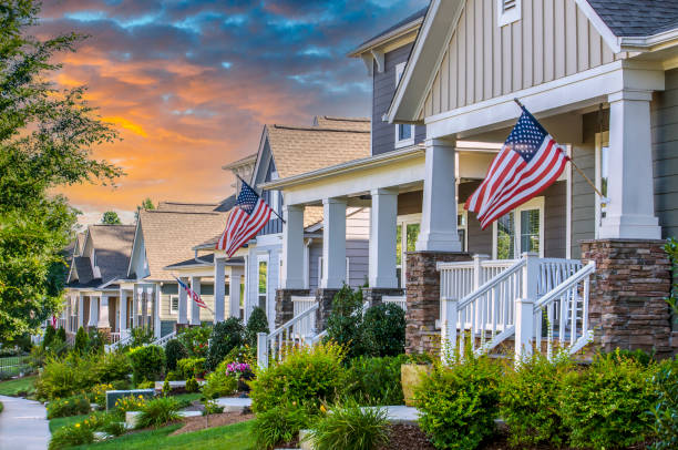 istock Patriotic Neighborhood 2162144439