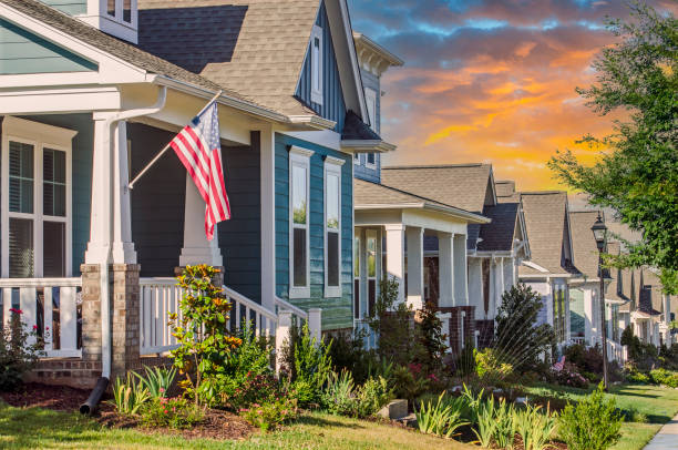 istock Patriotic Neighborhood 2162144453
