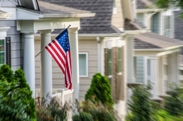 istock Patriotic Neighborhood 2162144485