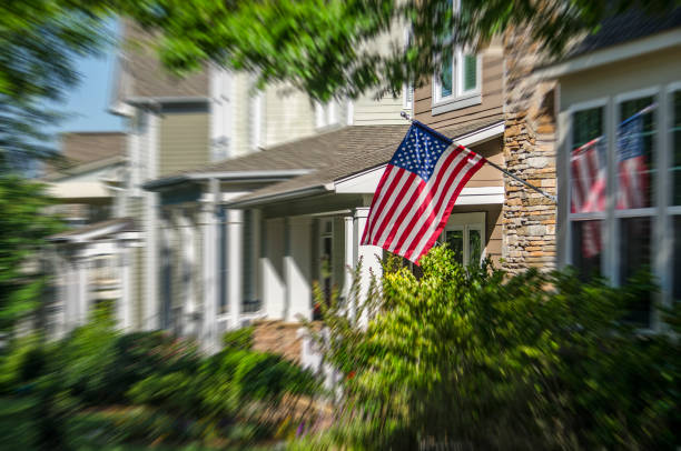 istock Patriotic Neighborhood 2162144495