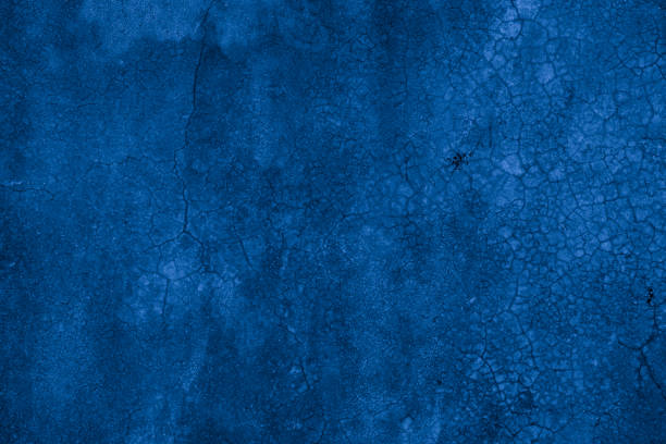 istock Old wall pattern texture cement blue dark abstract  blue color design are light with black gradient background. 2162146217