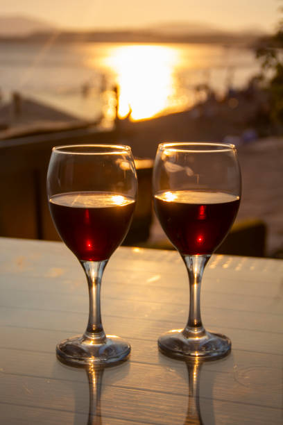 istock Two Glasses of Red Wine 2162153719
