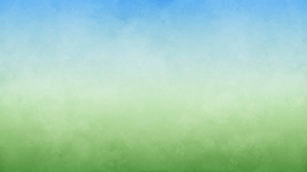 istock Watercolor Background - Abstract Sky and Landscape - Spring and Summer 2162159637