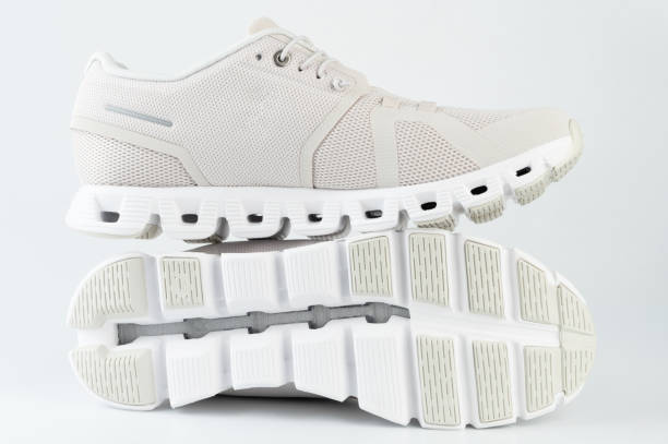 istock Textile clothing white sport shoes 2162163727