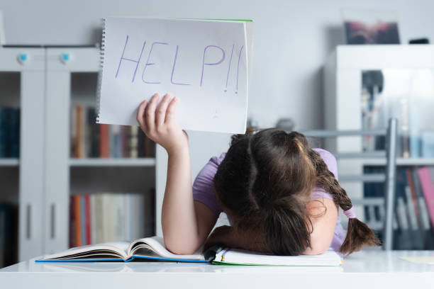 istock girl studying and asking for help 2162167053
