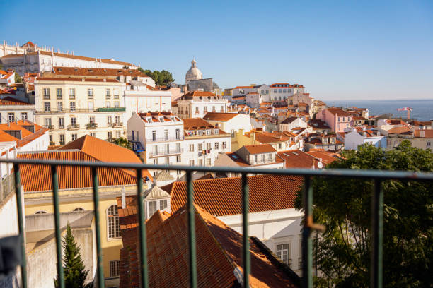 istock City break. Looking over Lisbon rooftops. 2162174620