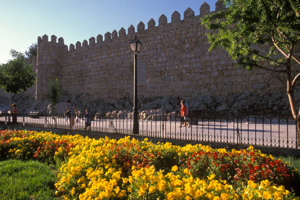 Walled City of Avila in Spain