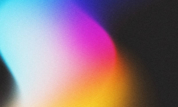 istock Colorful Abstract Gradient in Blue Pink Orange and Black Tones 2162180179