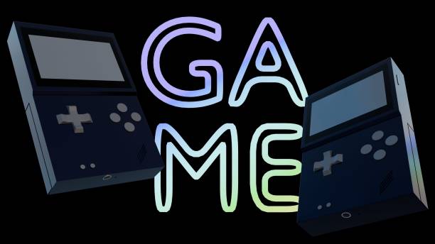 istock a classic game console reimagined in a dazzling neon rainbow 2162181114