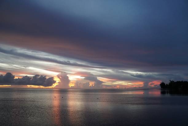 istock Sunset over Moorea Island Sea - Moorea Island 2162190284