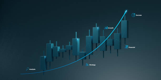 istock Financial analysis stock market indicator chart wealth candlestick finance data graph investment exchange business concept. 2162214754