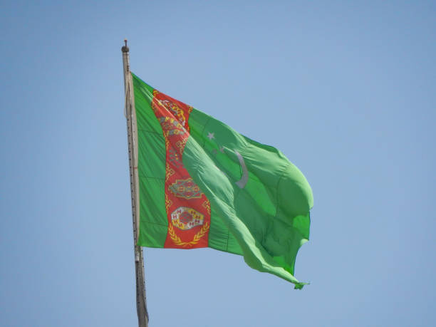 istock Flag of Turkmenistan 2162217708