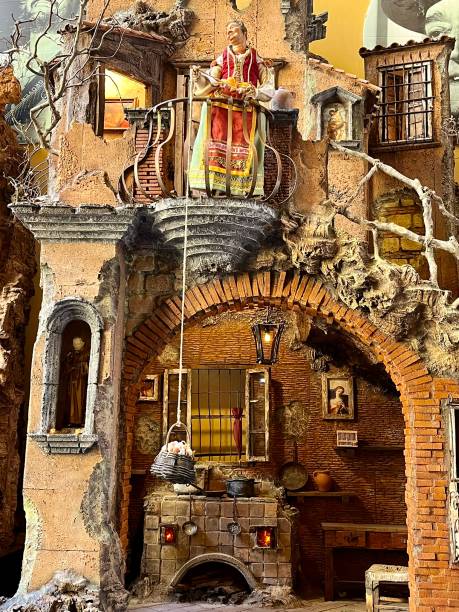 Italy - Napoli - San Gregorio Armeno - nativity scenes that we can see on this street