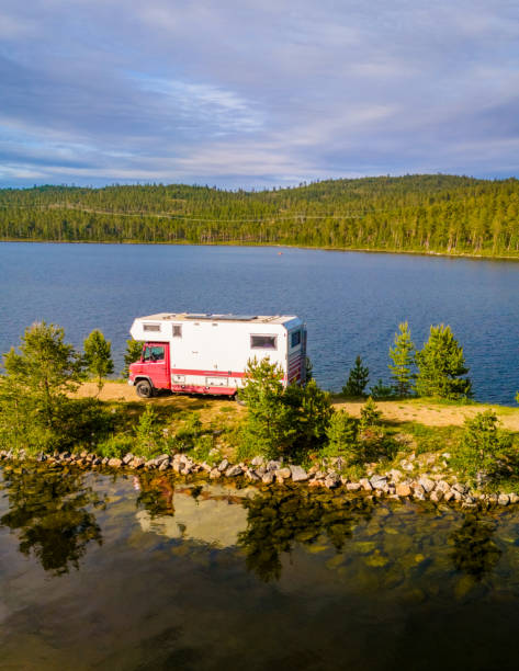 istock RV Parked By A Finnish Lake 2162224460