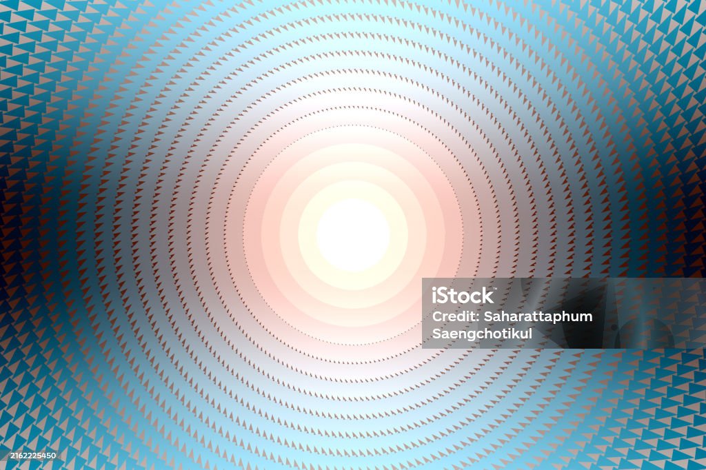 Rotating Pattern Light Graphical Rotating Circular Ring Patterns Beautiful Blue Light ...