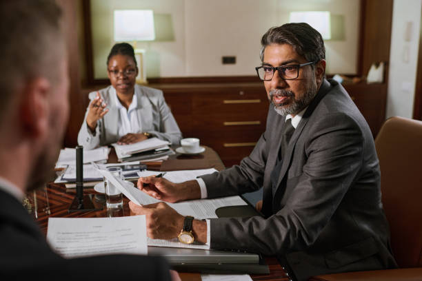 istock Looking at colleague during discussion 2162228937