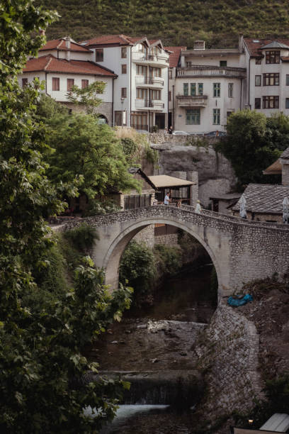 istock Crooked Bridge (Kriva Cuprija) in Mostar 2162232902