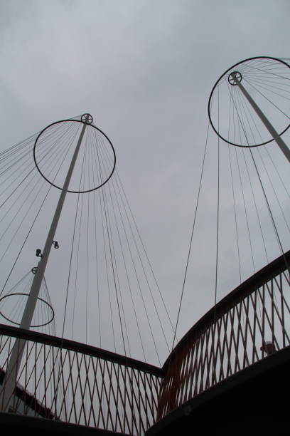 istock Copenhagen's Circle Bridge against an overcast sky 2162233071