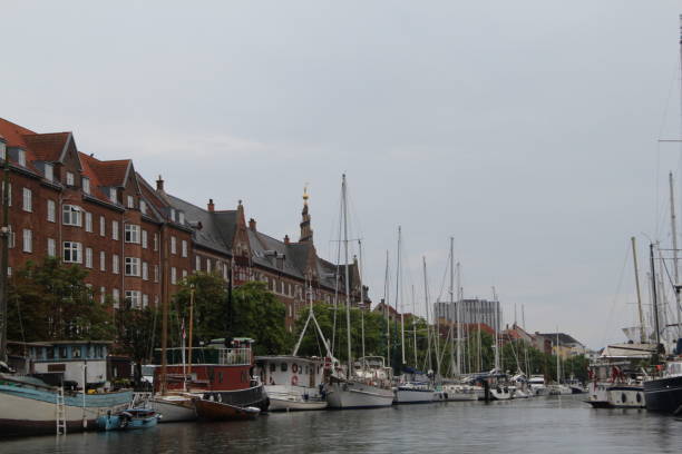 istock Boats on the canal 2162233564